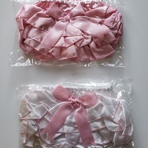 Ruffle bottom diaper covers NWOT (2pc)